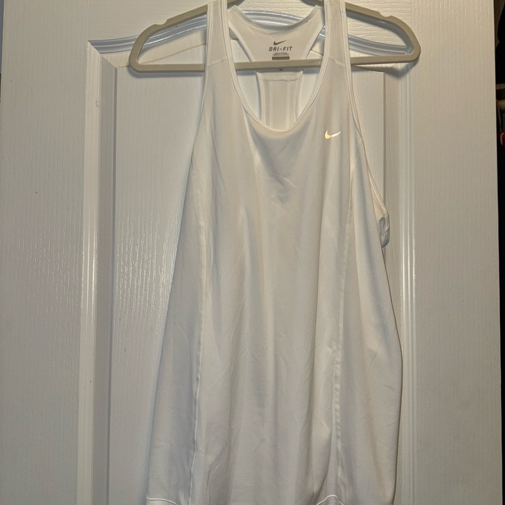 Nike Women's White Tank Top